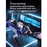 8020 AI Mechanical Dog for Kids, Voice Control & Programmable Smart Robot Toy with Dancing, Launch Function, Remote Control, Interactive Robotic Pet for STEM Learning