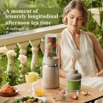 Hamilton Beach Portable Blender for Shakes and Smoothies, 14 Oz BPA Free Travel Cup & Lid, Durable Stainless Steel Blades, Personal Smoothie Blender, Red (51101RV)